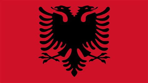 albania flag colors